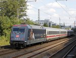 101 023-0  BahnBKK  mit IC2024 in Wuppertal, am 27.09.2016.