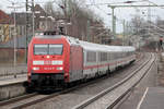 101 129-5 mit IC 2403 nach Köln Hbf.