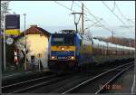 Die 146 522-8 mit dem Interconnex aus Warnemnde nach Leipzig.