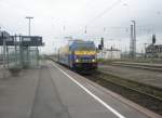 Hier 146 522-8 mit X80002 von Berlin Gesundbrunnen nach Leipzig Hbf., bei der Einfahrt am 14.5.2010 in Leipzig Hbf.