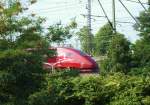 Thalys 4304 in Kln Messe/Deutz auf seiner kurzen fahrt ins Deutzerfeld.