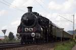 S 3/6 3673 (18 478) des Bayerischen Eisenbahn Museum Nördlingen unterwegs zu den Märklintagen in Göppingen auf der Filstalbahn zwischen Kuchen und Gingen(Fils) am 14.