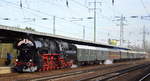 Hier hielt der Fußball-Sonderzug D77125 nach Leipzig mit den Eisern Union Fans aus Berlin ganz kurz noch mal planmäßig im Bf.