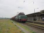 DR 254 052-4 der LEG mit einem Fotogterzug von Halle (S) nach Camburg, in Naumburg (S) Hbf; 02.05.2010