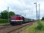 CLR 202 484-2 mit dem DPE 24414  Salzland-Express  von Magdeburg Hbf nach Pressig-Rothenkirchen, am 17.06.2017 in Erfurt Ost.