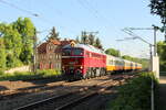 EBS V200 507 mit dem DPE 26770 von Weimar nach Meiningen, am 21.05.2022 in Erfurt-Bischleben.