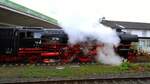 Dampflok: 01 1104 / Am: 18.10.25 / Meschede Bahnhof