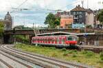 420 484-8  Historische S-Bahn NRW  als Sonderzug in Wuppertal, Juli 2026.