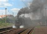 Am 08.07. 2007 fuhr 89 6009 den Pendelverkehr zwischen Dresden Hbf und Radebeul-Ost anlsslich des dortigen Schmalspurbahnfestes.
