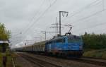 91 80 1042 520-8 schob hinten am Dampfsonderzug, der am 03.11.2012 aus dem Sden nach Emden fuhr.