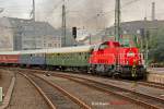 DB 265 015-8 Voith Gravita am Schluss des Zuges in D�sseldorf Hbf und fuhr weiter nach Boppard, Mai 2014.