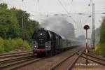 01 1533-7 ÖGEG fuhr mit dem Westfalendampfsonderzug von Goch nach Cochem am 28.06.2014 in Dormagen.