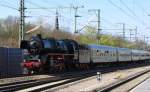 IGE Werrabahn 41 1144-9 mit dem RE 16277  Rotkäppchen-Express I  von Eisenach über Camburg nach Freyburg (Unstrut), am 19.04.2015 in Erfurt Hbf.