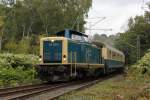212 039-2 Railflex mit Pendelzug in Bochum Dahlhausen, September 2015.