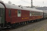 Mitropaspeisewagen in Wuppertal Barmen, April 2016.