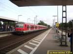 X-Wagen im Bahnhof Leverkusen Mitte am 24.8.2010