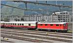 Sonderzugreise AKE-Eisenbahntouristik mit Re 4/4 I 10016 und drei TEE Wagen in Chur.