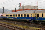 Rheingold DSG Speisewagen in Hagen Hbf, M�rz 2018.