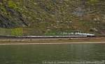 03 1010 und 242 151-9 fuhr mit Rheingold an der rechten Rheinseite entlang, M�rz 2014.