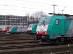 Der Gteralltag in Aachen-West! 3 Loks der Belgischen Baureihe  BR28  stehen FAST nebeneinander.