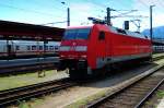 DB    152145-9 in Salzburg Hbf. 12.07.08