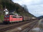 151.012 mit  G 45910 in Wernstein am 18.4.10 die Zeit der 151 Besuche in sterreich sind auch fast vorbei es kommt nur selten so eine schne Maschiene zu Besuch  
