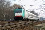 Berlin Warzawa Express   in der Berliner Wuhlheide mit einigen Minuten Versptung wird er als nchstes Berlin Ostbahnhof erreichen.
05.02.2009