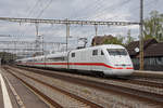 ICE 401 080-7 durchfährt den Bahnhof Rupperswil.