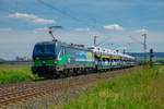 193 249 ELL/RTB Vectron in Retzbach Zellingen, am 01.06.2019.