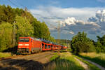 152 066 mit dem GA 60016 (Dingolfing - Maschen Rbf) bei Postbauer-Heng, 01.07.2020