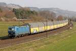 NRAIL 192 012 bei Harrbach 25.3.2022