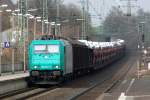 185 613-7 bei der Durchfahrt in Recklinghausen 30.3.2011