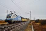 MWB 182 912-6 mit ARS Altmann Zug am 20.03.2013 in Forchheim Richtung Bamberg