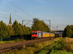 482 047 SBB-Cargo mit ARS Altmann in Richtung Norden.Aufgenommen bei Thüngersheim am 13.8.2016.