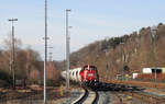 DB Cargo 265 011 // Fröndenberg (Ruhr) // 1. Februar 2017