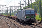 ELL 193 224 unterwegs für WLB Cargo durchfährt Hamburg-Harburg 14.6.2017