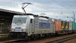 METRANS/HHLA 386 009-5 [NVR-Number: 91 54 7386 009-5 CZ-MT] mit Containerzug am 13.03.18 Bf.