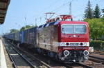 DeltaRail GmbH mit  243 931-3  [NVR-Nummer: 91 80 6143 931-4 D-DELTA] und Containerzug am 29.08.18 Berlin-Hirschgarten.