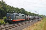 Am Nachmittag des 20.07.2019 fuhr HCTOR 162.005 (151 133-6)  Herzog  mit ihrem Containerzug nach Rheinhausen am Abzweig Leutersberg in Richtung Freiburg (Brsg) Rbf.