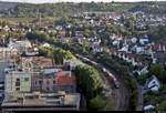 Containerzug mit 193 859-6 (X4 E - 859 | Siemens Vectron) unterwegs in Besigheim Richtung Heilbronn.