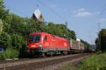 1116 260-9  Europischer Lokfhrerschein  mit dem Wenzel bei der Durchfahrt durch Bonn-Oberkassel am 26.06.10  