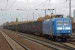 145 030-7 der PRESS in Recklinghausen-Sd 2.11.2010