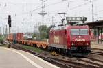 Emons 185 513-9 durchfährt Bremen Hbf. 12.8.2015