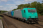 185 609-5 und 185 510-5 ziehen einen gemischten Güterzug in Köln West, am 14.05.2019.