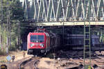 DB 187 084 mit DB 187 131 in Recklinghausen-Süd 20.7.2019