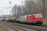 DB 193 331 mit 193 364 am Abzweig Lotharstraße in Duisburg 20.3.2020