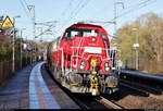 Gemischter Gz mit 261 041-8 (Voith Gravita 10 BB) DB durchfährt den Hp Magdeburg Herrenkrug auf der Bahnstrecke Berlin–Magdeburg (KBS 201) Richtung Biederitz.