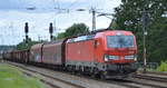 DB Cargo AG [D] mit  193 397  [NVR-Nummer: 91 80 6193 397-7 D-DB] und gemischtem Güterzug am 07.07.20 Bf.