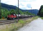 Nebenbahn mit umfangreichem Gterverkehr - Nebenbahnen mit Gterverkehr sind in Deutschland selten geworden.