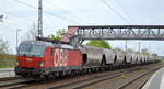 ÖBB-Produktion GmbH, Wien [A] mit  1293 178  [NVR-Nummer: 91 81 1293 178-0 A-ÖBB] und Getreidezug am 04.05.22 Durchfahrt Bf.